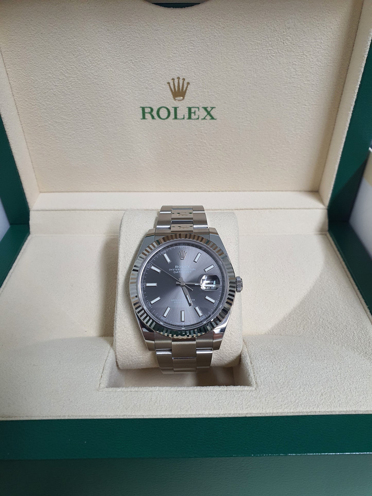 Rolex Datejust 41 Slate Oyster - 126334 - 2023