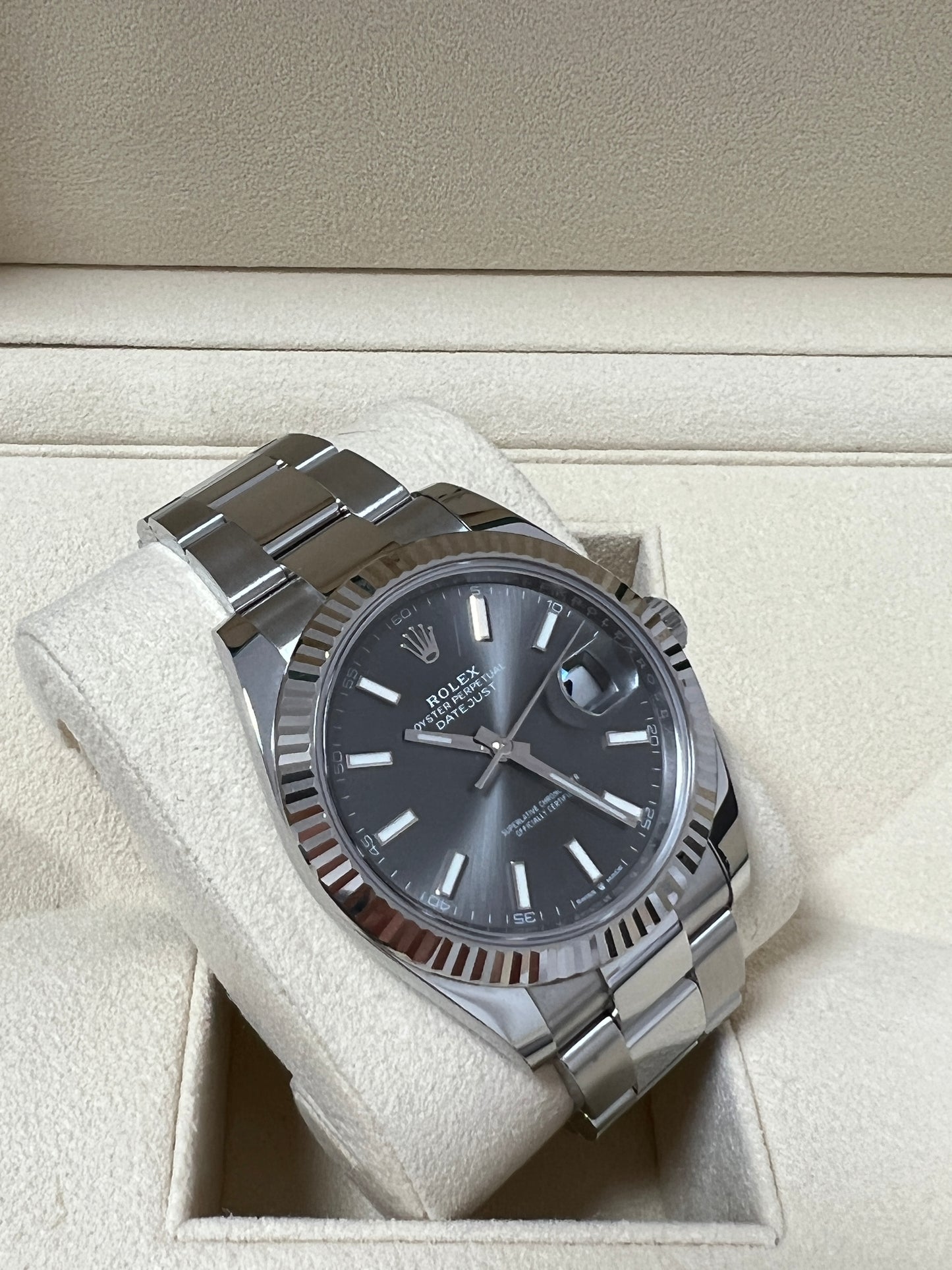 Rolex Datejust 41 Slate Oyster - 126334 - 2023