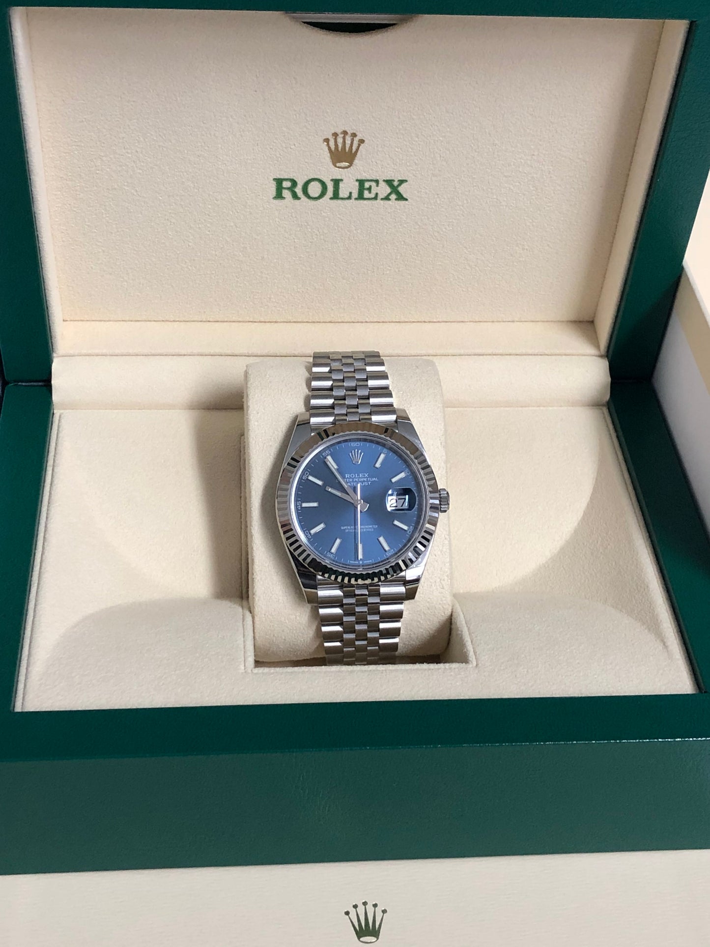 Rolex Datejust 41 Blue Jubilee - 126334 - 2023