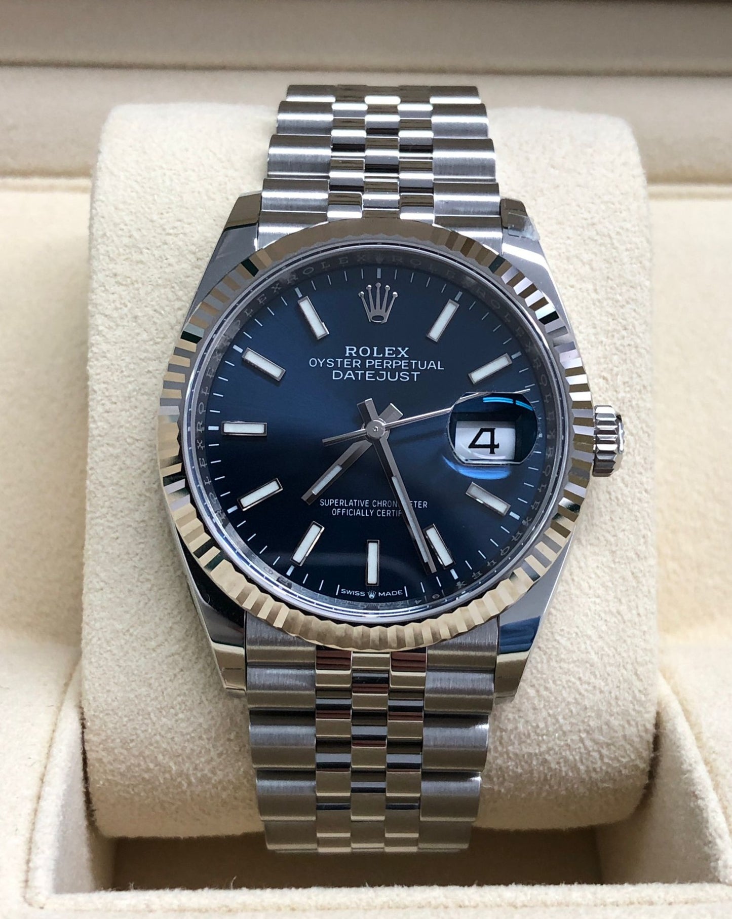 Rolex Datejust 36 Blue Jubilee - 126234 - 2023