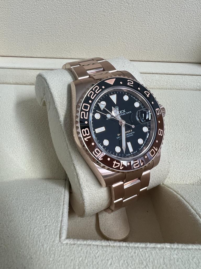 Rolex GMT Master II Rootbeer Full Gold - 126715CHNR - 2023